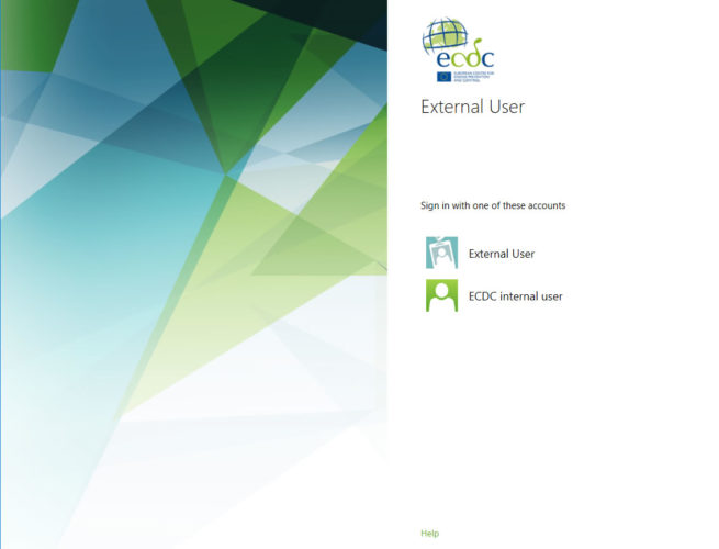 Login page medium size desktop view