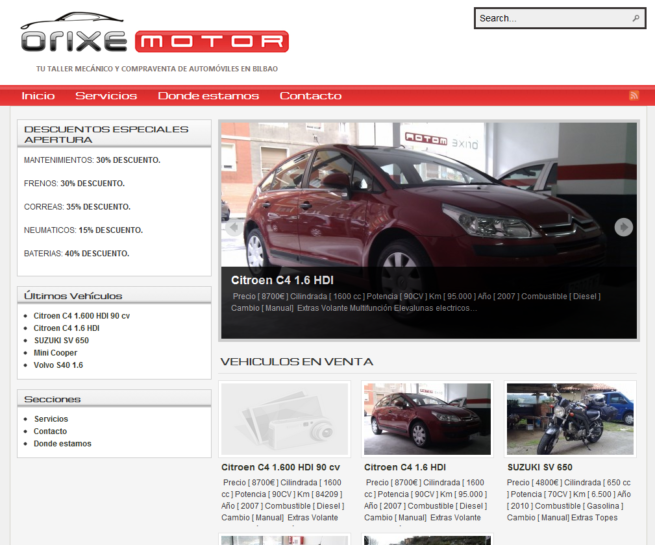 Home page