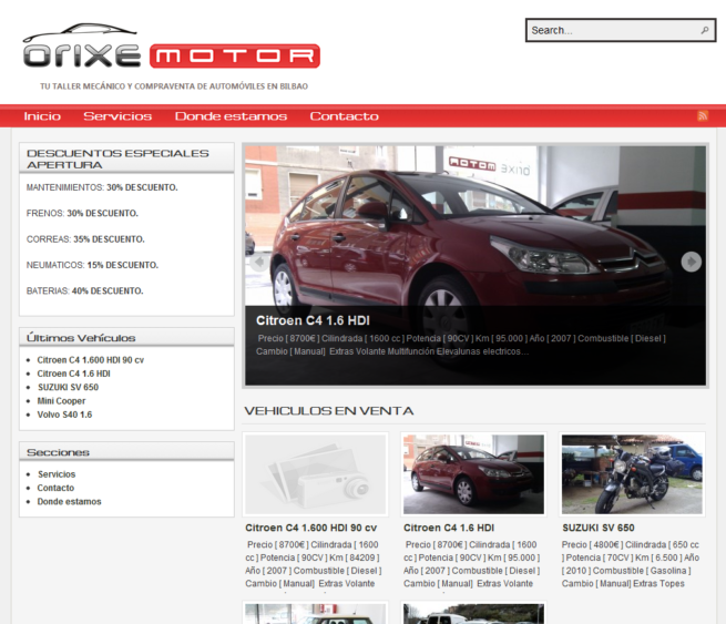 Home page