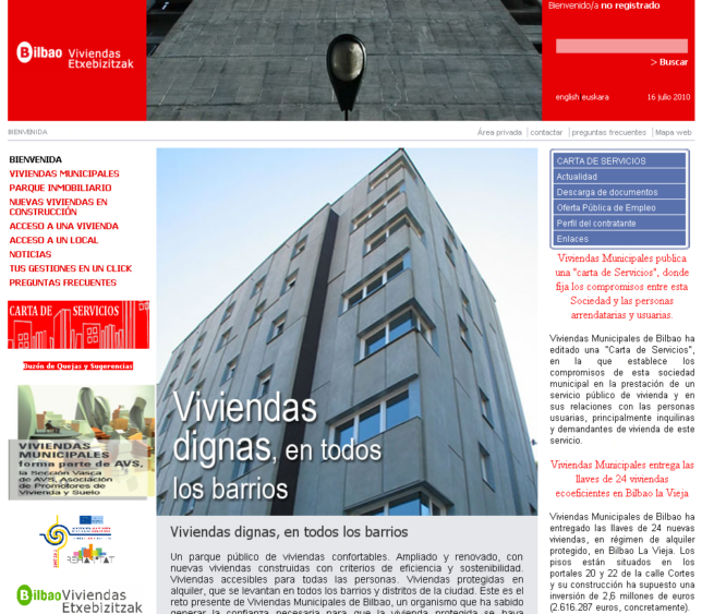 Home page