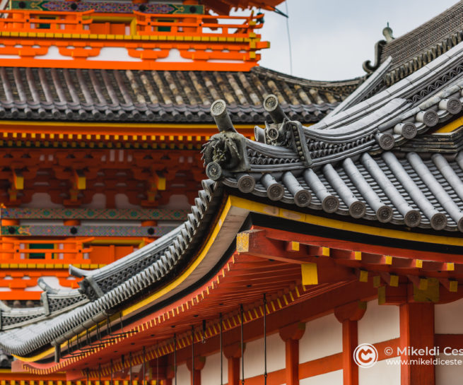 Kiyomizu-dera Temple detail (清水寺), Kyoto, Kyoto Prefecture, Japan